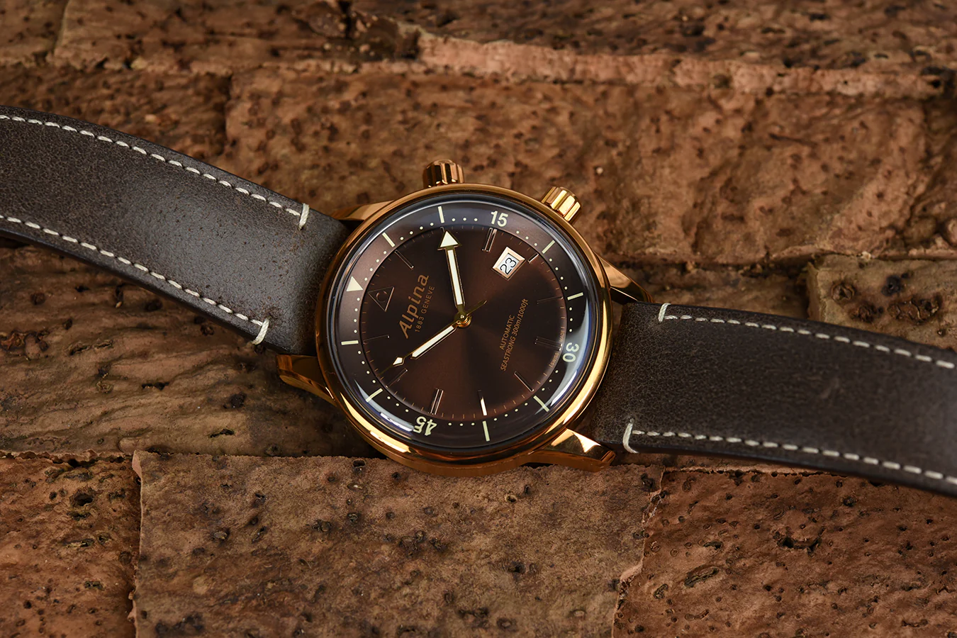 Alpina Seastrong Diver Heritage AL-525BR4H4 (Pre-owned) - Image 6