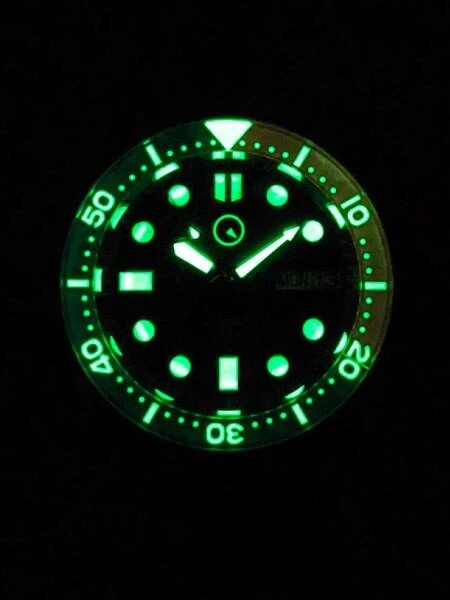 Islander Watch 38mm Automatic Dive Watch Blue Dial #ISL-49 - Image 5