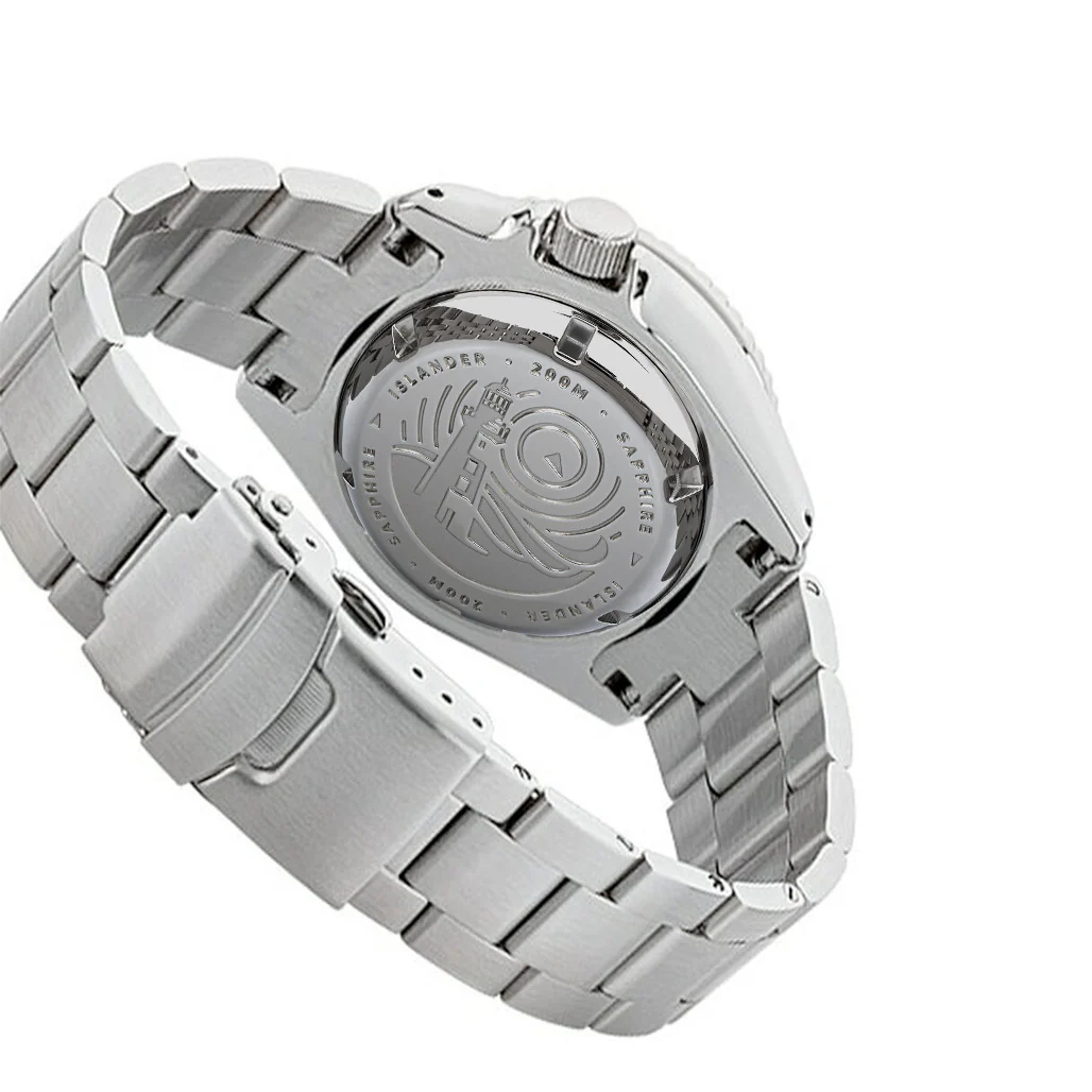 Islander Watch Automatic Dive Watch Black Dial #ISL-02 - Image 3