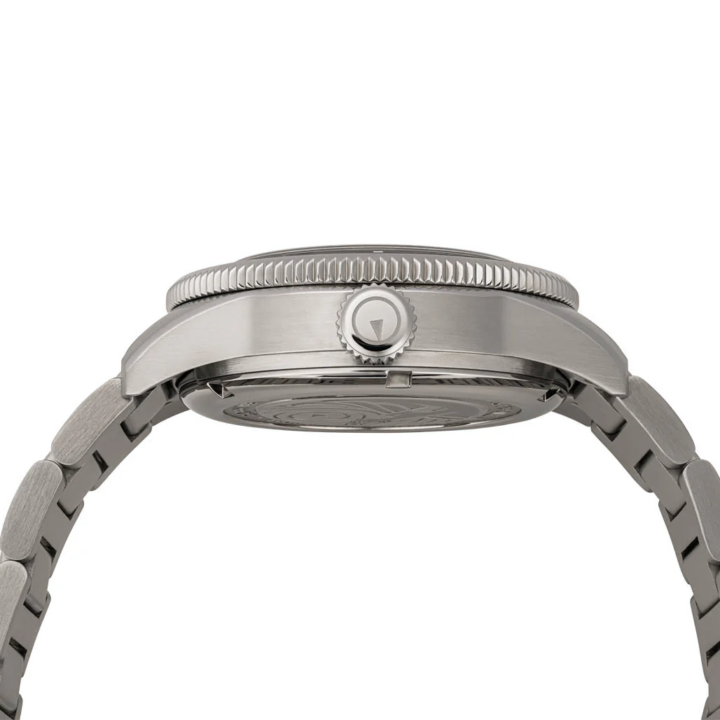 Islander Watch Bayport Automatic Maroon Wave Dial #ISL-310 - Image 3