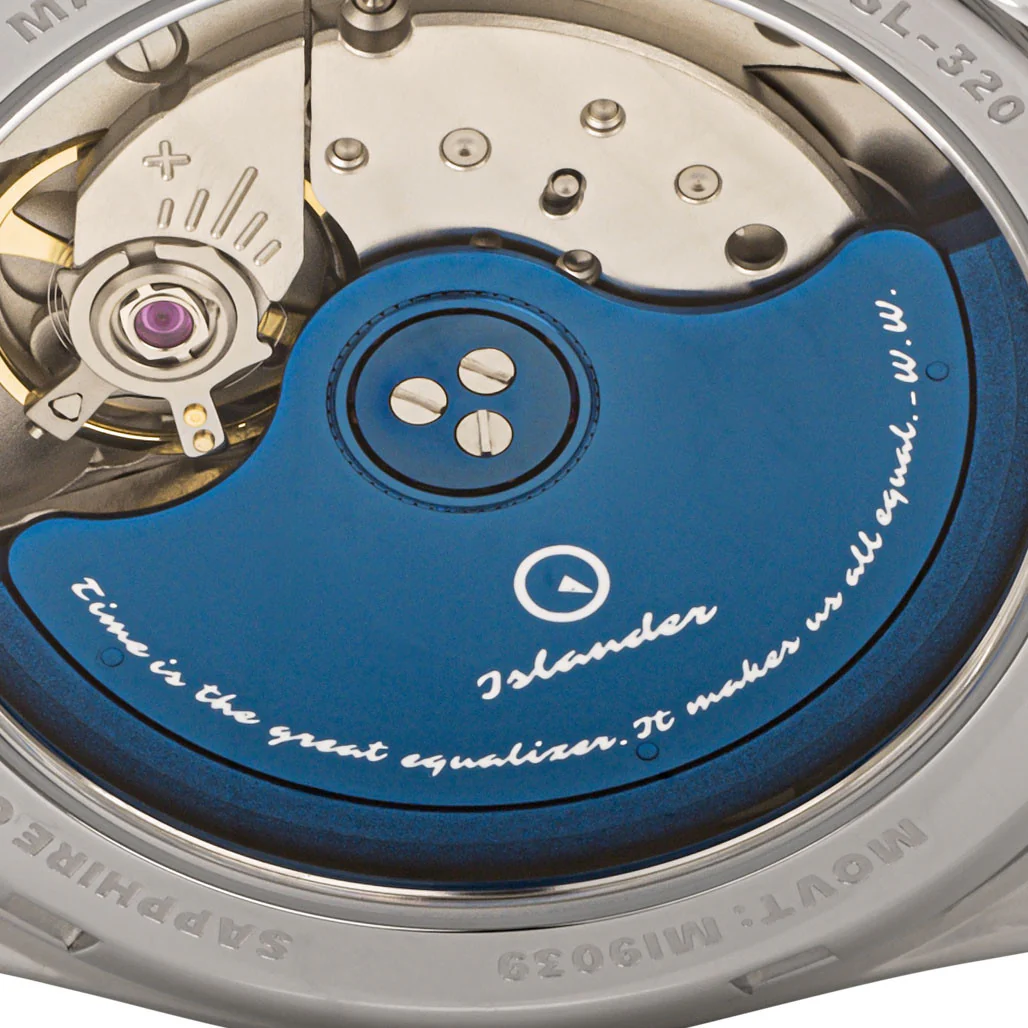 Islander Watch Brookville Calligraphy Edition Lavender Parchment #ISL-321 - Image 3