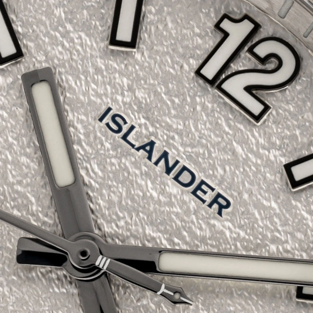 Islander Watch Brookville Calligraphy Edition Silver Parchment #ISL-319 - Image 4