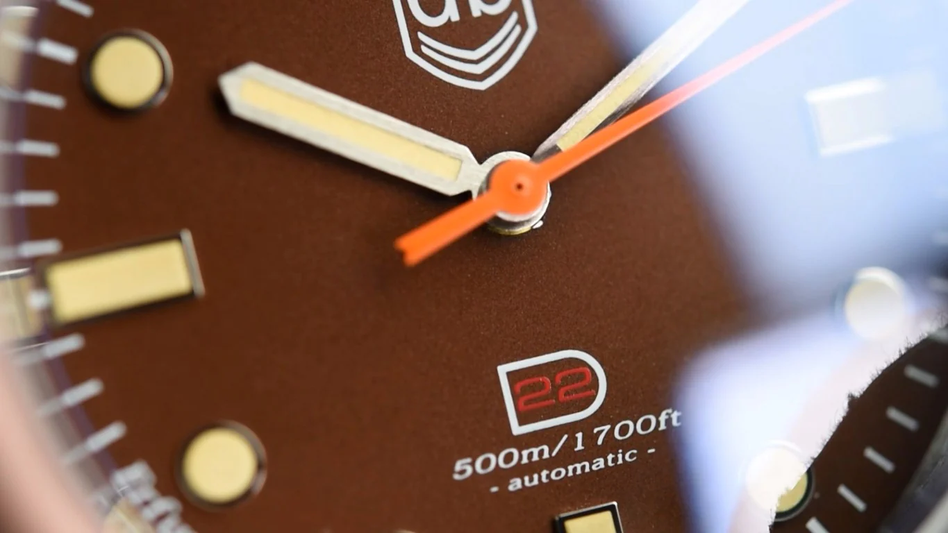 Vintage VDB D22 Brushed Brown Dial (Pre-owned) - Image 5