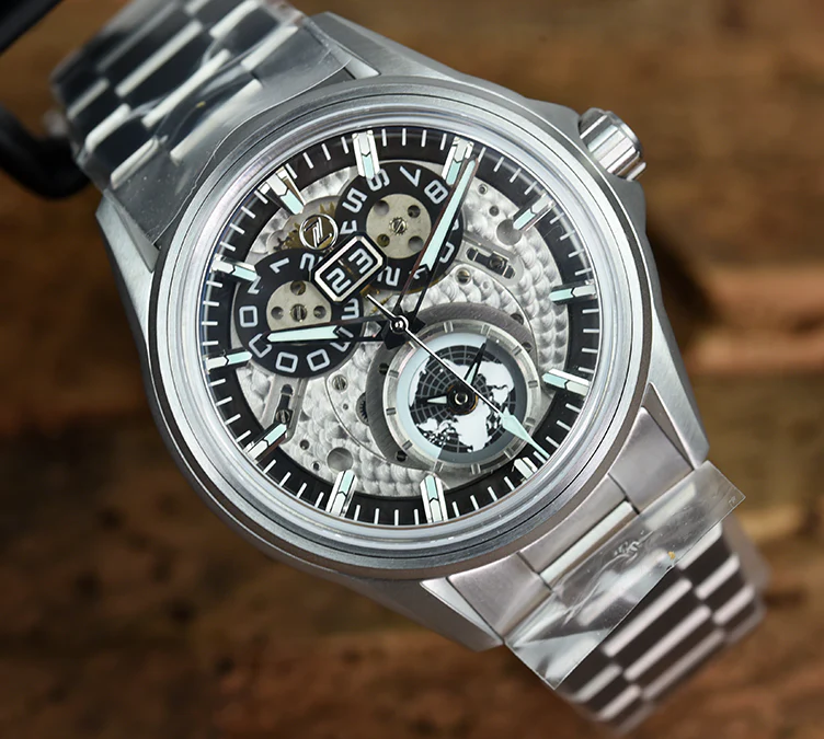 Zelos Spearfish Dual Time TI Sky Blue (Pre-owned) - Image 6