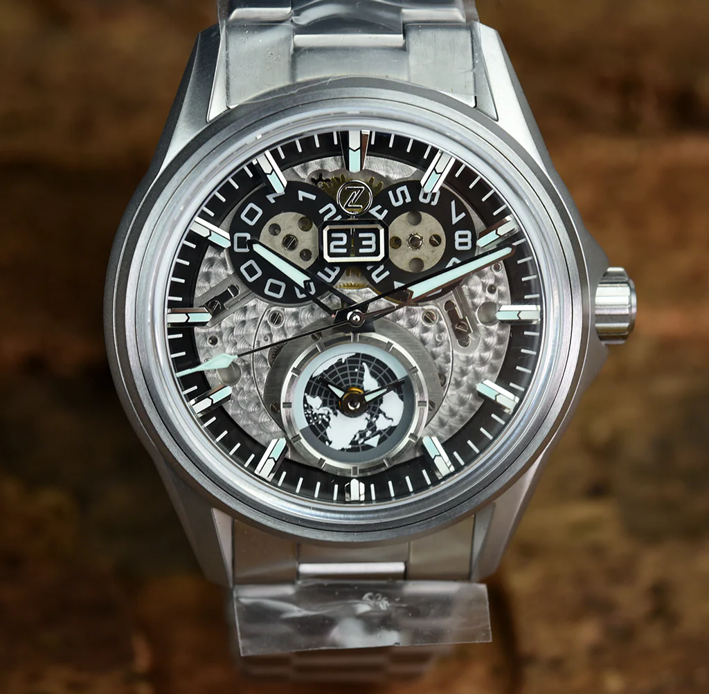 Zelos Spearfish Dual Time TI Sky Blue (Pre-owned) - Image 7